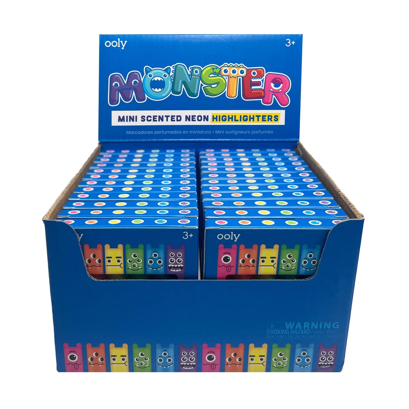 Ooly Mini Monster Scented Neon Markers (Set of 6)