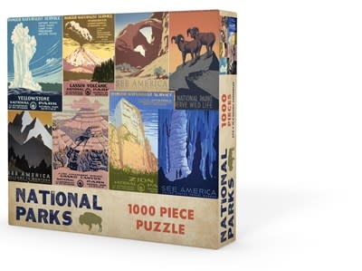 Gibbs Smith National Parks Puzzle 1000 Piece
