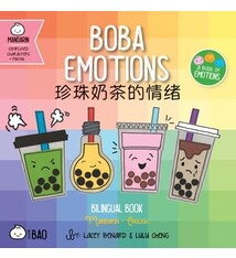 Boba Emotions - Simplified: A Bilingual Book in English and Mandarin with Simplified Characters and Pinyin