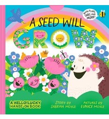 Abrams Appleseed A Seed Will Grow: An Interactive Board Book