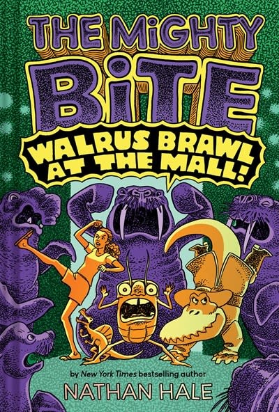 Amulet Books Walrus Brawl at the Mall (The Mighty Bite #2): A Graphic Novel