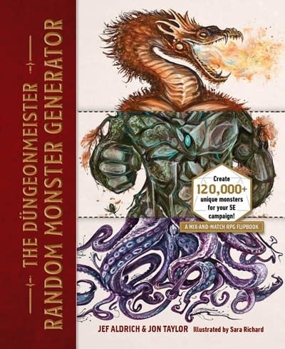 Adams Media The Dungeonmeister Random Monster Generator: A Mix-and-Match RPG Flipbook
