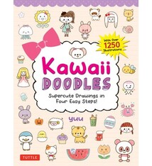 Tuttle Publishing Kawaii Doodles: Supercute Drawings in Four Easy Steps (with over 1,250 illustrations)