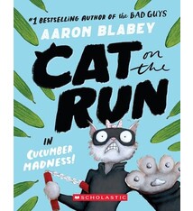 Scholastic Paperbacks Cat on the Run #2 Cucumber Madness!