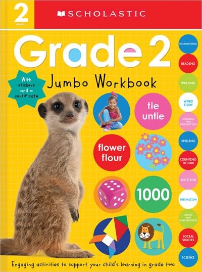 Cartwheel Books Second Grade Jumbo Workbook: Scholastic Early Learners (Jumbo Workbook)