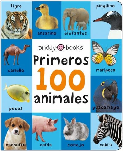 Priddy Books US First 100 Padded: Primeros 100 animales