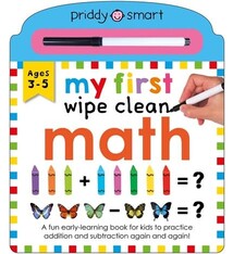 Priddy Books US My First Wipe Clean: Math