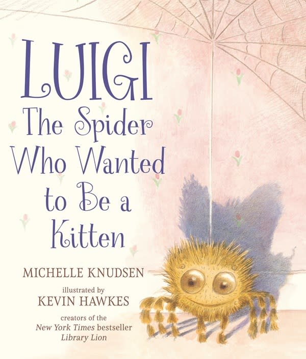 Candlewick Luigi, the Spider Who Wanted to Be a Kitten