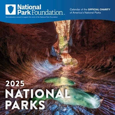 Sourcebooks 2025 National Park Foundation Wall Calendar