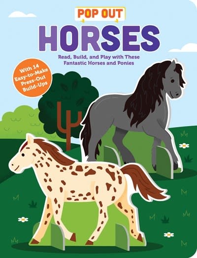 duopress Pop Out Horses: Read, Build, and Play with These Fantastic Horses and Ponies