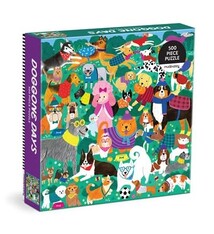 Mudpuppy Doggone Days 500 Piece Family Puzzle