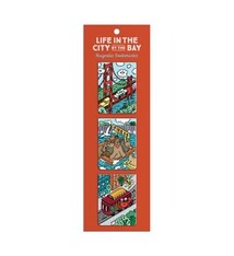 Galison Life In The City By The Bay Magnetic Bookmarks