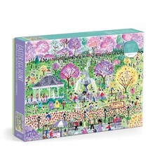 Galison Michael Storrings Easter Egg Hunt 1000 Piece Puzzle