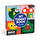 Mudpuppy My Tummy Book Nature: High-Contrast Fold-Out Book That Stands for Tummy Time, Baby-Safe Mirror Inside!