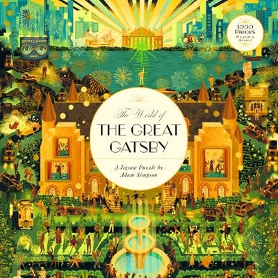 Laurence King Publishing The World of The Great Gatsby 1000 Piece Puzzle: A jigsaw by Adam Simpson