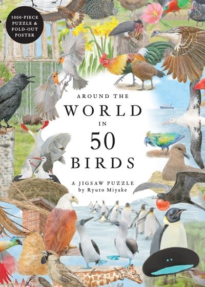 Laurence King Publishing Around the World in 50 Birds 1000 Piece Puzzle: 1000 Piece Jigsaw