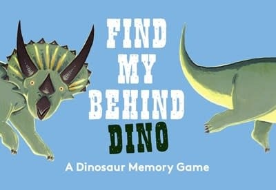Laurence King Publishing Find My Behind: Dino: A Memory Game