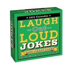 Andrews McMeel Publishing Laugh-Out-Loud Jokes 2025 Day-to-Day Calendar: 1,000 Punny Jokes