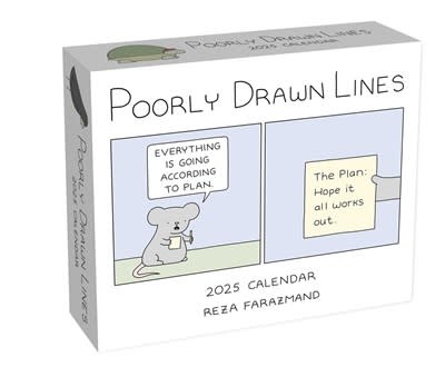 Andrews McMeel Publishing Poorly Drawn Lines 2025 Day-to-Day Calendar