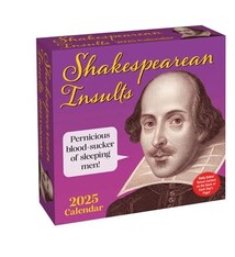 Andrews McMeel Publishing Shakespearean Insults 2025 Day-to-Day Calendar
