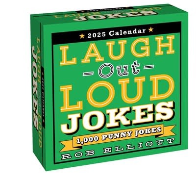 Andrews McMeel Publishing Laugh-Out-Loud Jokes 2025 Day-to-Day Calendar: 1,000 Punny Jokes