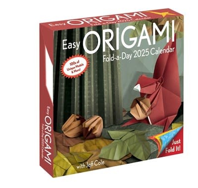 Andrews McMeel Publishing Easy Origami 2025 Fold-A-Day Calendar