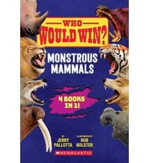 Scholastic Inc. Who Would Win?: Monstrous Mammals (4-in-1 Scholastic Early Reader)