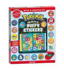 Klutz Pokemon Color-In 3D Stickers