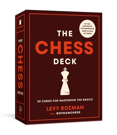 Clarkson Potter The Chess Deck: 50 Cards for Mastering the Basics