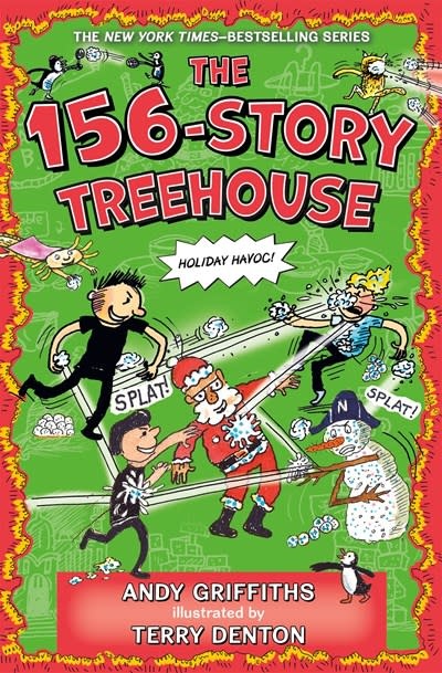 Square Fish The 156-Story Treehouse: Holiday Havoc!