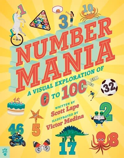Odd Dot Numbermania: A Visual Exploration of 0 to 100