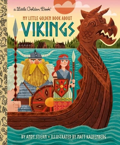 Golden Books My Little Golden Book About Vikings