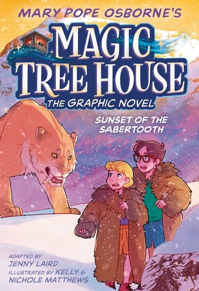 Random House Books for Young Readers Magic Tree House #7 Sunset of the Sabertooth (Graphic Novel)