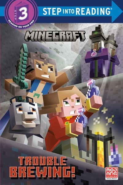 Random House Books for Young Readers Minecraft: Trouble Brewing! (Step Into Reading, Step 3)