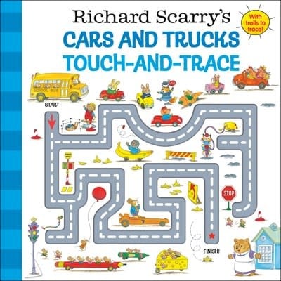 Random House Books for Young Readers Richard Scarry's Cars and Trucks Touch-and-Trace