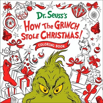 Random House Books for Young Readers How the Grinch Stole Christmas! Coloring Book