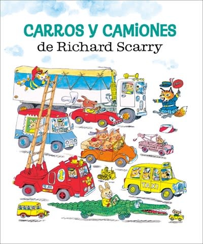 Golden Books Carros y camiones de Richard Scarry (Richard Scarry's Cars and Trucks and Things that Go Spanish Edition)