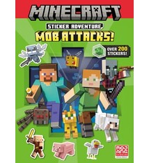 Random House Books for Young Readers Minecraft Sticker Adventure: Mob Attacks! (Minecraft)