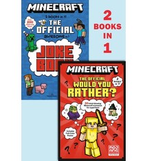 Random House Books for Young Readers Minecraft 2-in-1: The Official Would You Rather/The Official Joke Book (Minecraft)