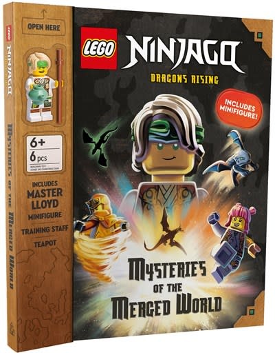 Random House Books for Young Readers Mysteries of the Merged World (LEGO Ninjago: Dragons Rising Book and Mini-figure)