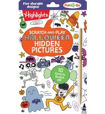 Highlights Press Scratch-and-Play Halloween Hidden Pictures