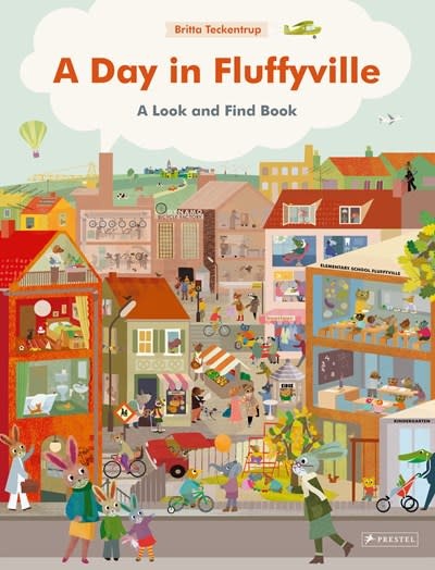 Prestel Junior A Day in Fluffyville: A Look-and-Find-Book