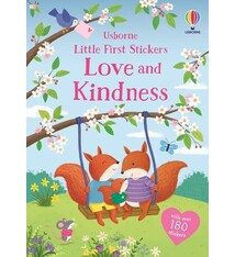 Usborne Little First Stickers Love and Kindness