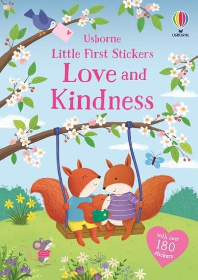 Usborne Little First Stickers Love and Kindness