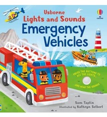 Usborne Lights and Sounds Emergency Vehicles