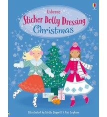 Usborne Sticker Dolly Dressing Christmas