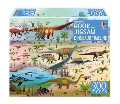 Usborne Usborne Book and Jigsaw Dinosaur Timeline