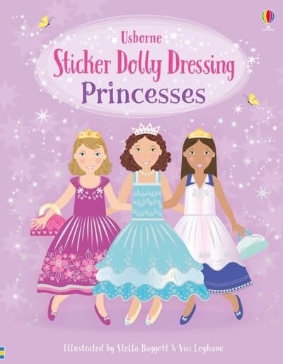 Usborne Sticker Dolly Dressing Princesses