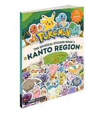Pikachu Press Pokemon The Official Sticker Book of the Kanto Region: The Original 151