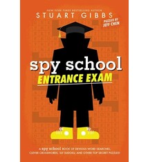 Simon & Schuster Books for Young Readers Spy School Entrance Exam: A Spy School Book of Devious Word Searches, Clever Crosswords, Sly Sudoku, and Other Top Secret Puzzles!
